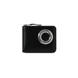 CDG Wallet Silver Eyelet Serie - Schwarz - SA7100SE