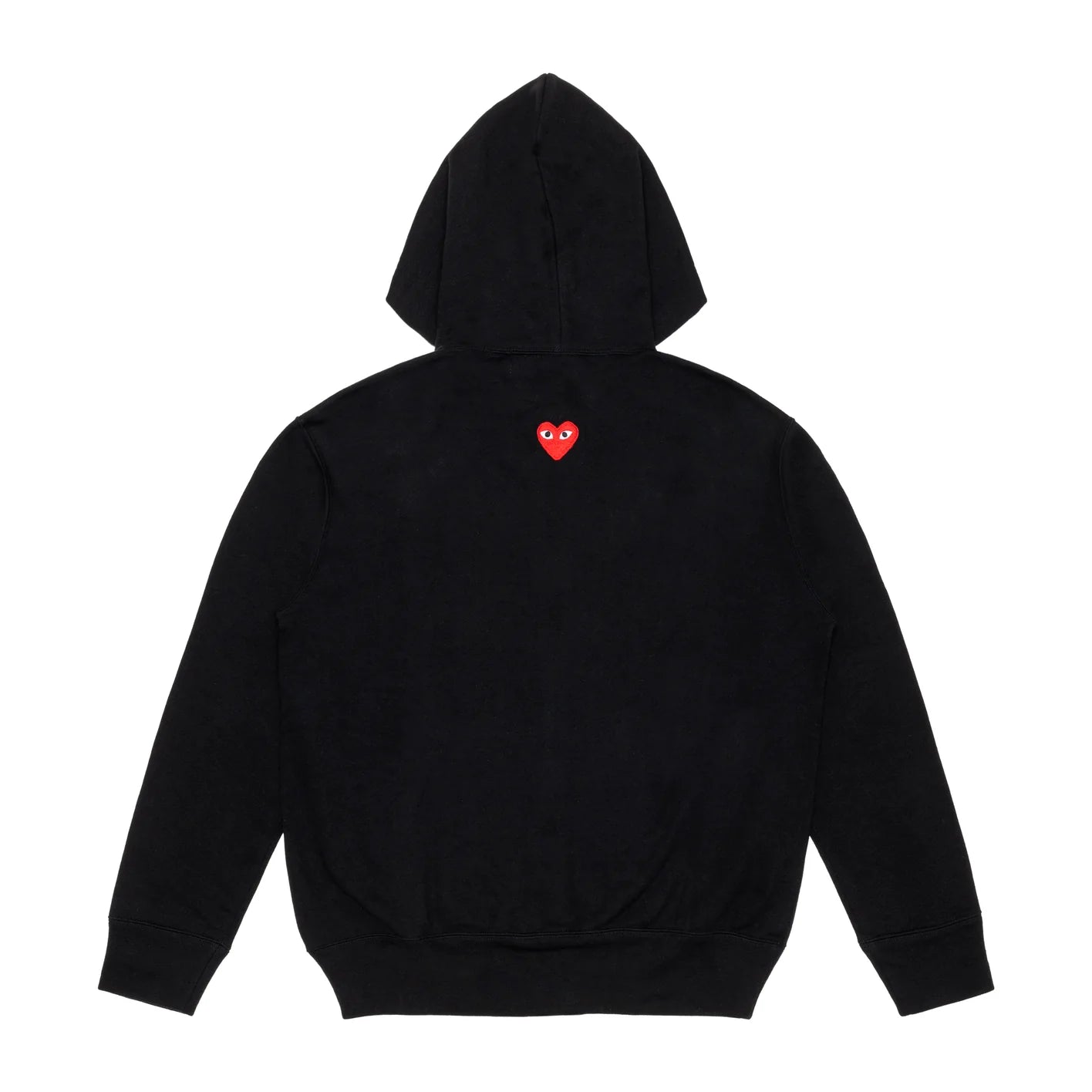 COMME des GARÇONS homme trackjacket Play Comme des Garçons Red Heart On Back Zip Hoodie – COMME