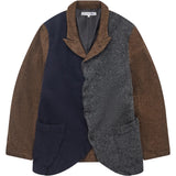 CDG SHIRT Men’s Color Block Wool Blazer