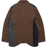 CDG SHIRT Men’s Color Block Wool Blazer