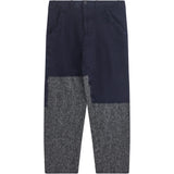 CDG SHIRT Men’s Color Block Wool Trousers