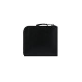 CDG Wallet Silver Eyelet Serie - Schwarz - SA3100SE