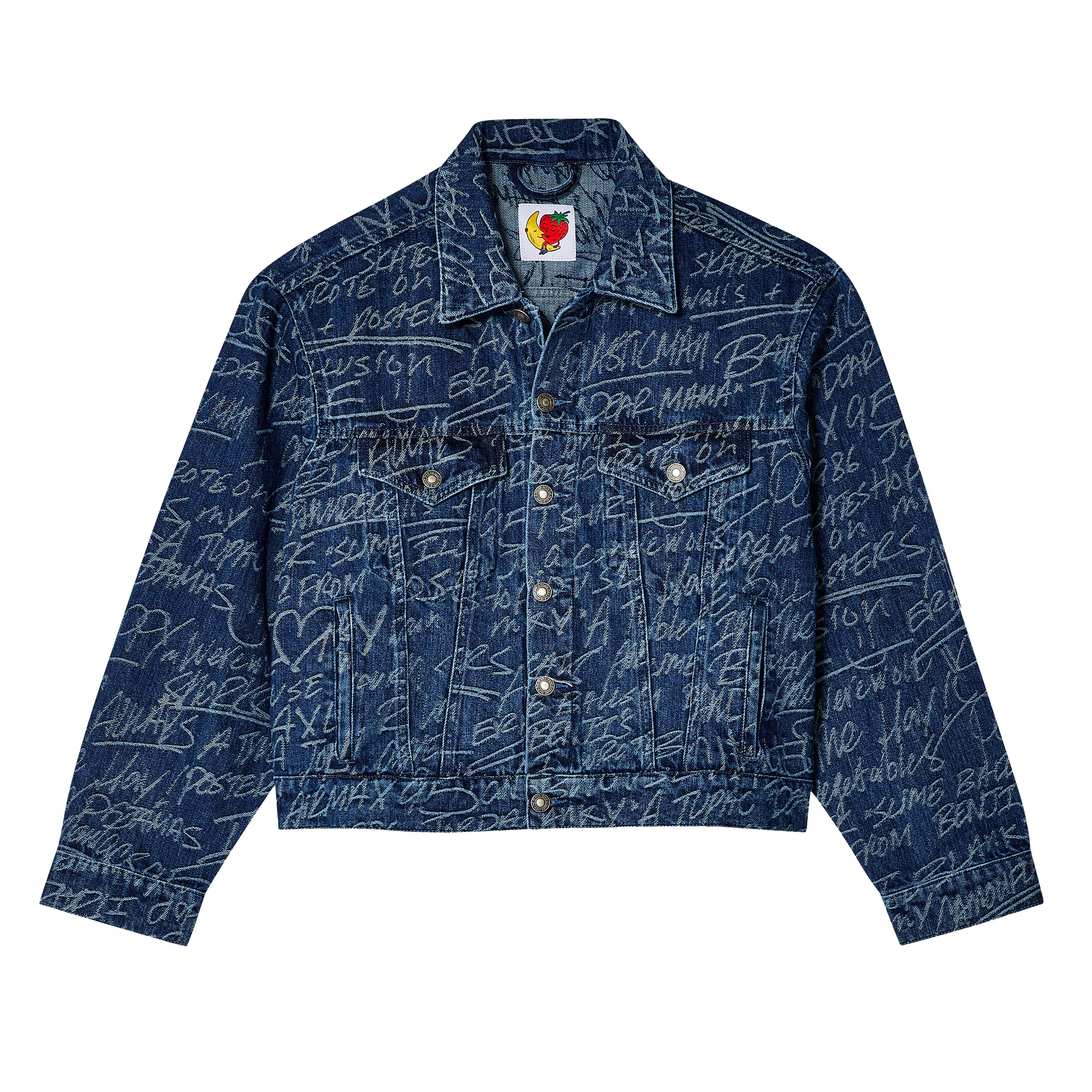 Sky High Farm KS Graffiti Denim Jacket - Main Image
