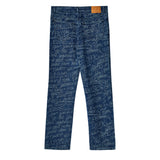 SKY HIGH FARM Graffiti Jeans mit geradem Bein