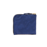 CDG Washed Leather Wallet - Navy SA3100WW