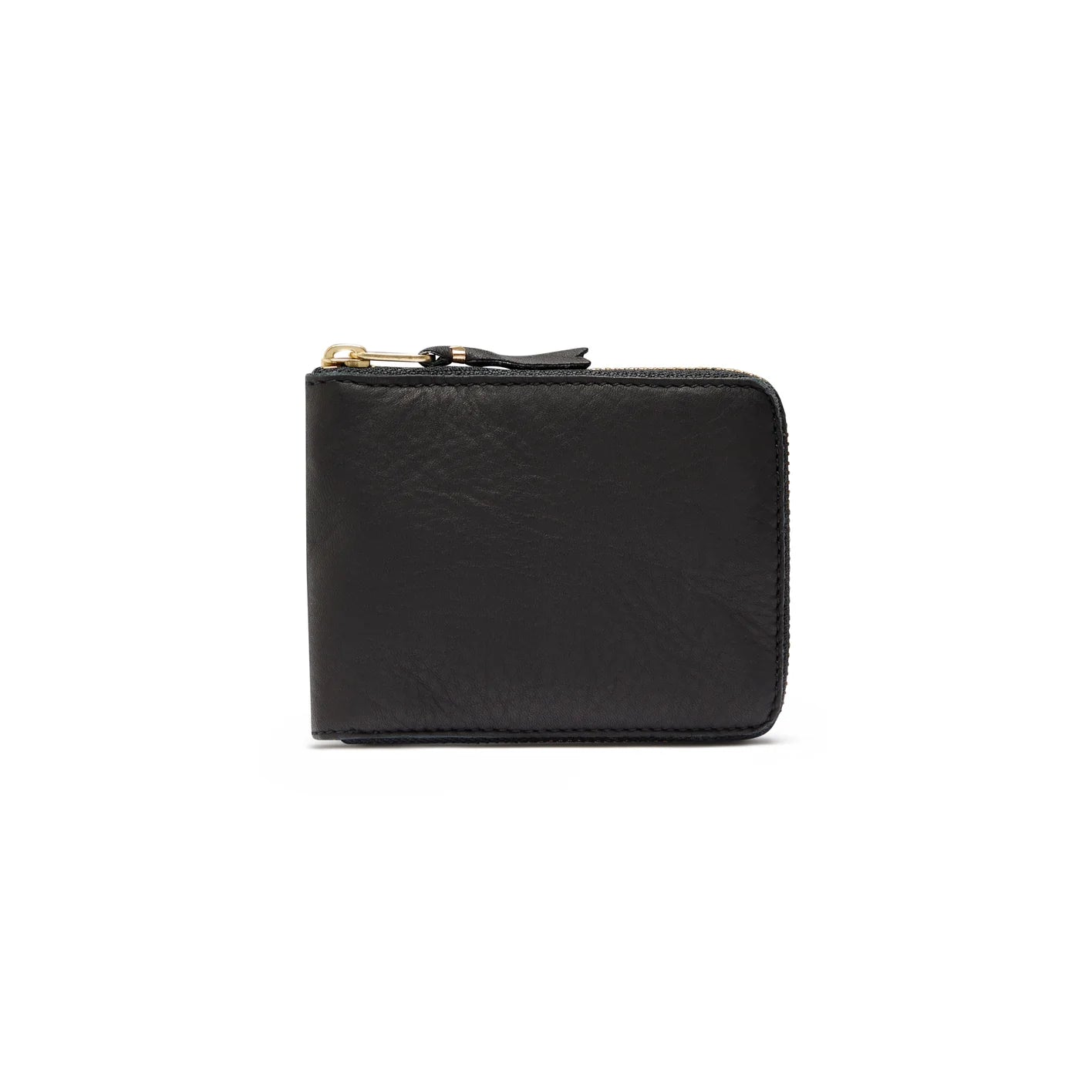 CDG Washed Leather Wallet Black SA7100WW