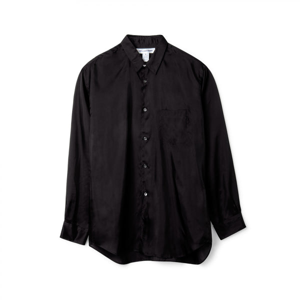 CDG Shirt Forever - Men's Shirt Wide Fit - Plain Cupra Black