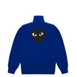 trainings jacke track jacket trackjacket zipjacke reißverschluss pulli sweatshirt sweater Jacke tracksuit rotes Herz red heart logo emblem patch Comme des Garcons Commes des Garcon Comme de Garcons Comme de Garcon Comm des Garcons
