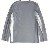 CDG SHIRT Overprint Pullover Grey