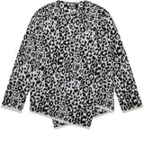 Black CDG Printed Sweater