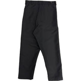 Black CDG Polyester Hosen