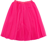 Black CDG Netted Skirt