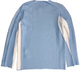 CDG SHIRT Overprint Pullover Blue
