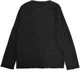 CDG SHIRT Pullover mit geometrischen Ausschnitten