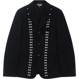 Black CDG Nietenblazer