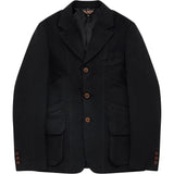 Black CDG Panelled Jacket
