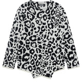 Black CDG Asymetrischer Sweater