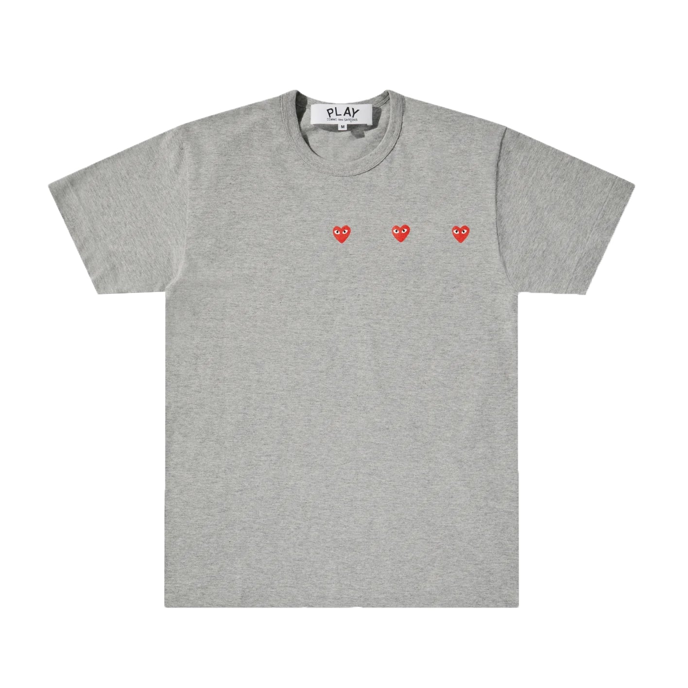 Play Comme des Garcons Triple Hearts Print T shirt COMME des GARCONS Germany