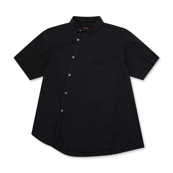 BLACK CDG / BIAS CUT SHIRT / 1K-B013-S23-1