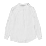 Black CDG Ruffled Polyester Shirt