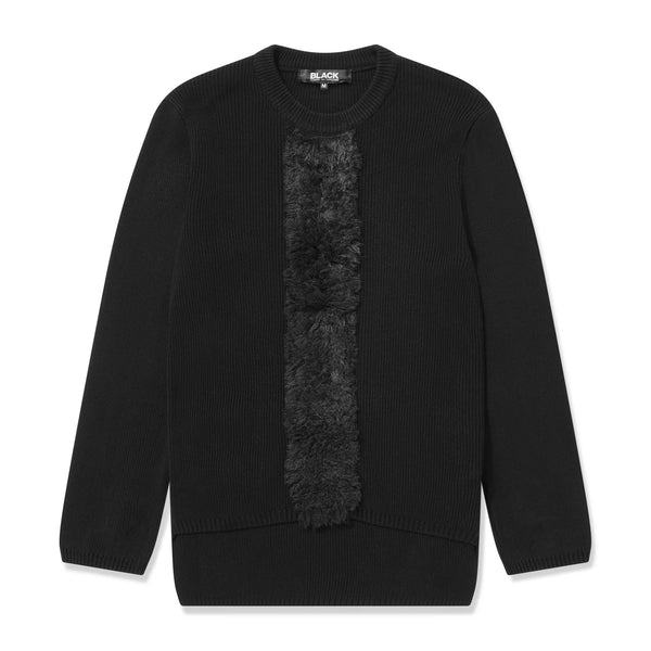 Cdg black sweater hot sale