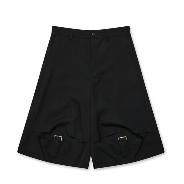 Black CDG FW23 / Wide Leg Shorts