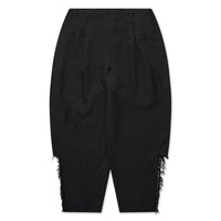 Black CDG FW23 / Cut Out Detail Trousers