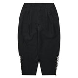 Black CDG FW23 / Hose mit ausgeschnittenem Detail