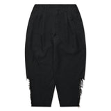 Black CDG FW23 / Cut Out Detail Trousers