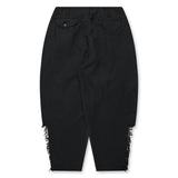 Black CDG FW23 / Hose mit ausgeschnittenem Detail