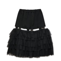 Black CDG FW23 / Buckle Skirt