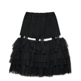Black CDG FW23 / Buckle Skirt
