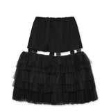 Black CDG FW23 / Buckle Skirt