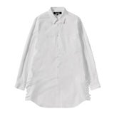 BLACK COMME des GARÇONS Frill Side Seam Longline Shirt