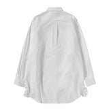 BLACK COMME des GARÇONS Frill Side Seam Longline Shirt