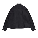 Black CDG Jeans Jacke