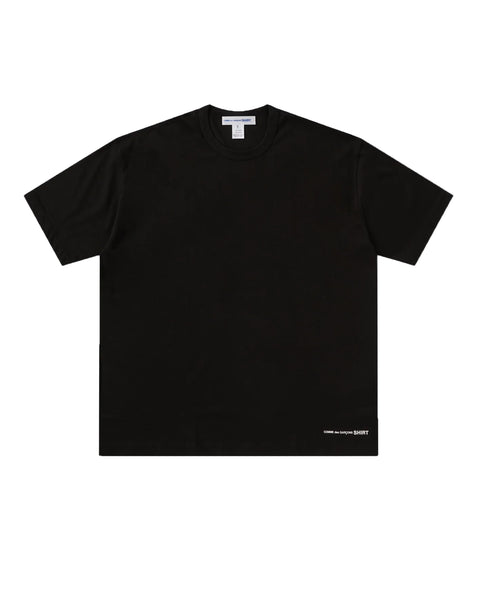 CDG SHIRT Logo Big T-Shirt - Black