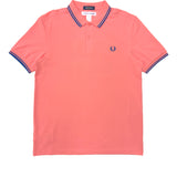 CDG SHIRT Fred Perry Polo Lachsfarben