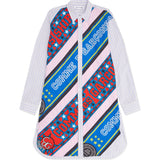 CDG SHIRT Long Football Scarf Shirt