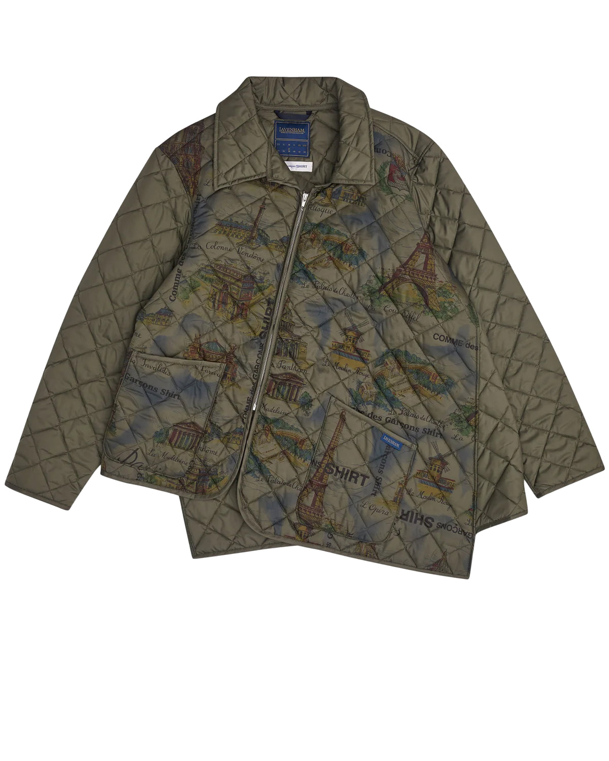 CDG SHIRT × LAVENHAM Bias Thornham JK /M CDG SHIRT Jacket – COMME 