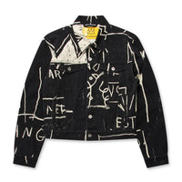 HONEY F*** DIJON / HFD07J310-1 / UNISEX BASQUIAT DENIM JACKET