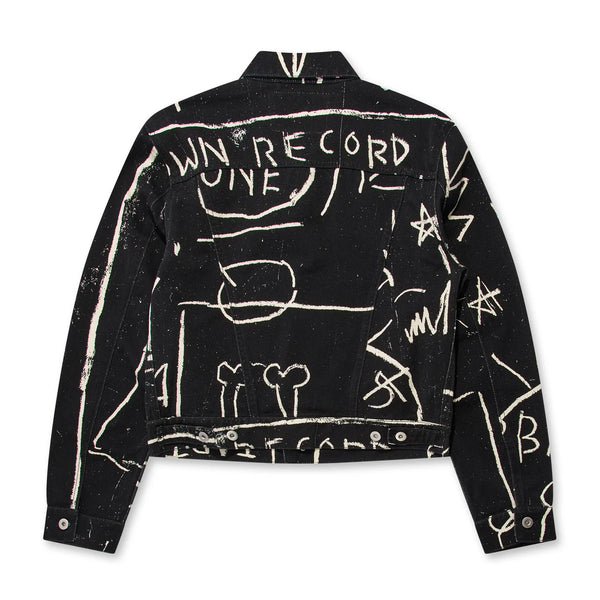 Basquiat top denim jacket