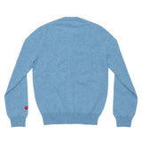 Play Comme des Garçons Men's Cardigan - Light Blue / Red Heart