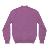 Play Comme des Garçons Men's Cardigan - Purple / Red Heart