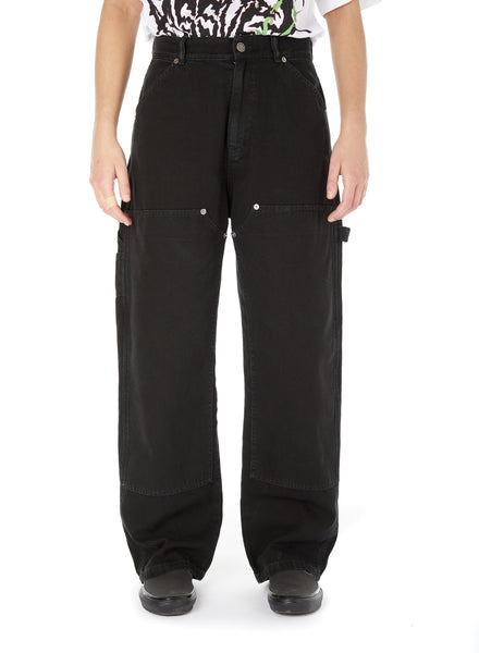 RASSVET / THE NEW LIGHT 2-KNEE CANVAS TROUSERS