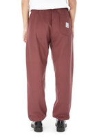 Rassvet Logo Joggers Burgundy