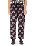 Rassvet Fall/Winter 2023 All Over Print Logo Joggers Black