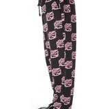 Rassvet Fall/Winter 2023 All Over Print Logo Joggers Black