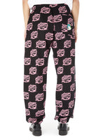 Rassvet Fall/Winter 2023 All Over Print Logo Joggers Black