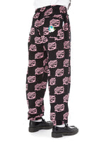 Rassvet Fall/Winter 2023 All Over Print Logo Joggers Black